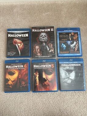 9 Halloween Movie DVD’s Lot